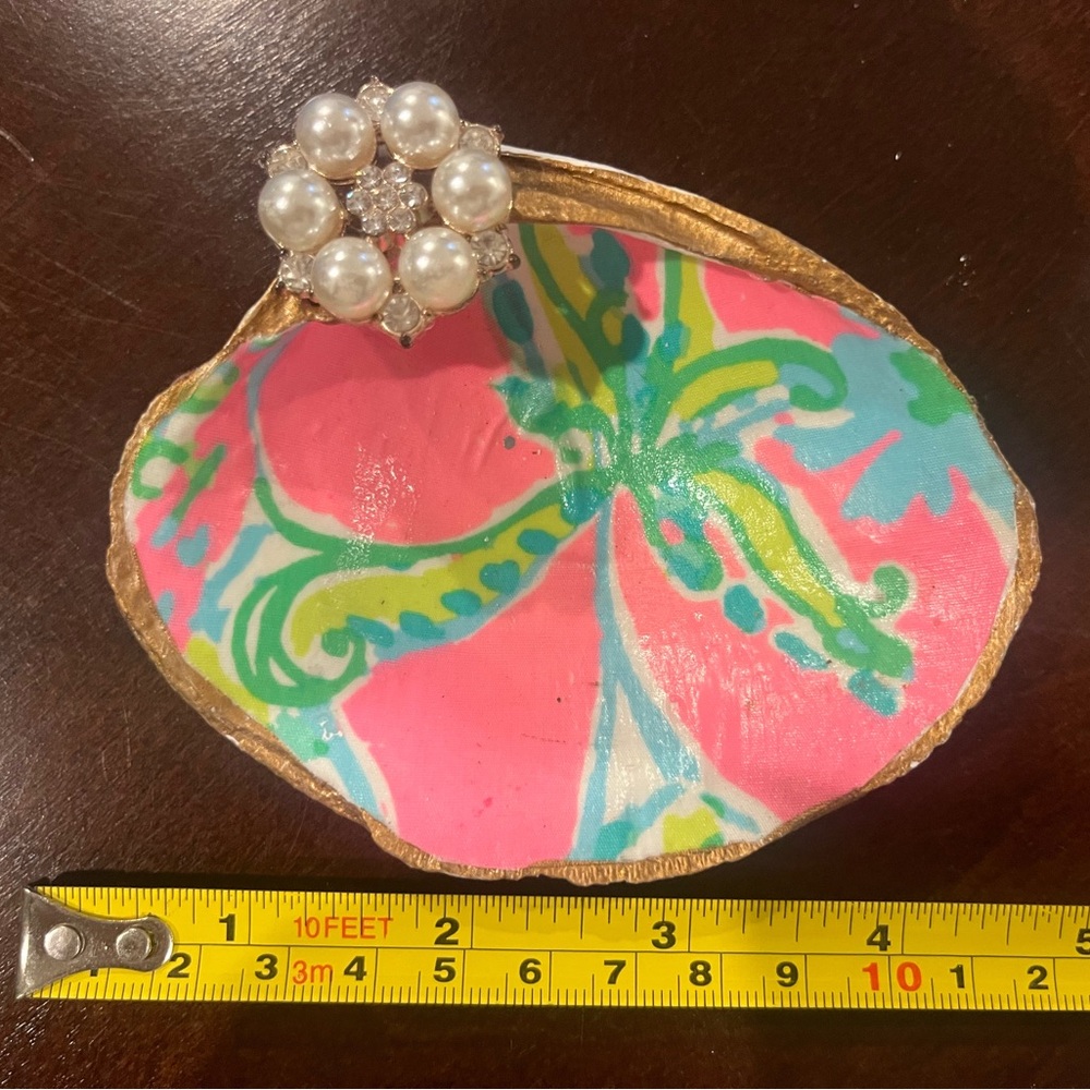 Lilly Pulitzer Print Shell Dish Set - Picture 5 of 5